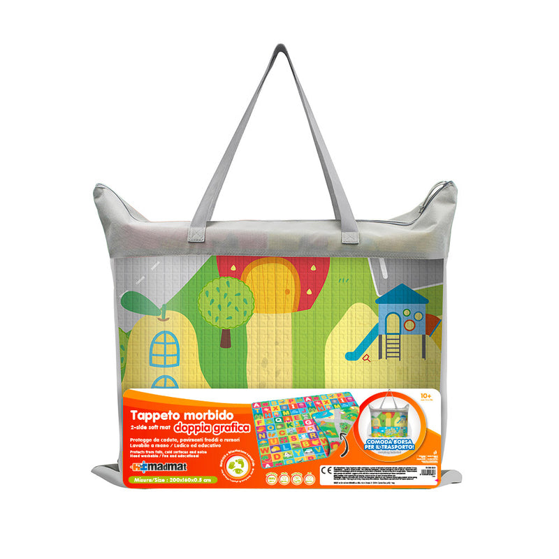 Tappeto Morbido per Bambini 200x150x1 cm Pieghevole Oceano Multicolore –  acquista su Giordano Shop