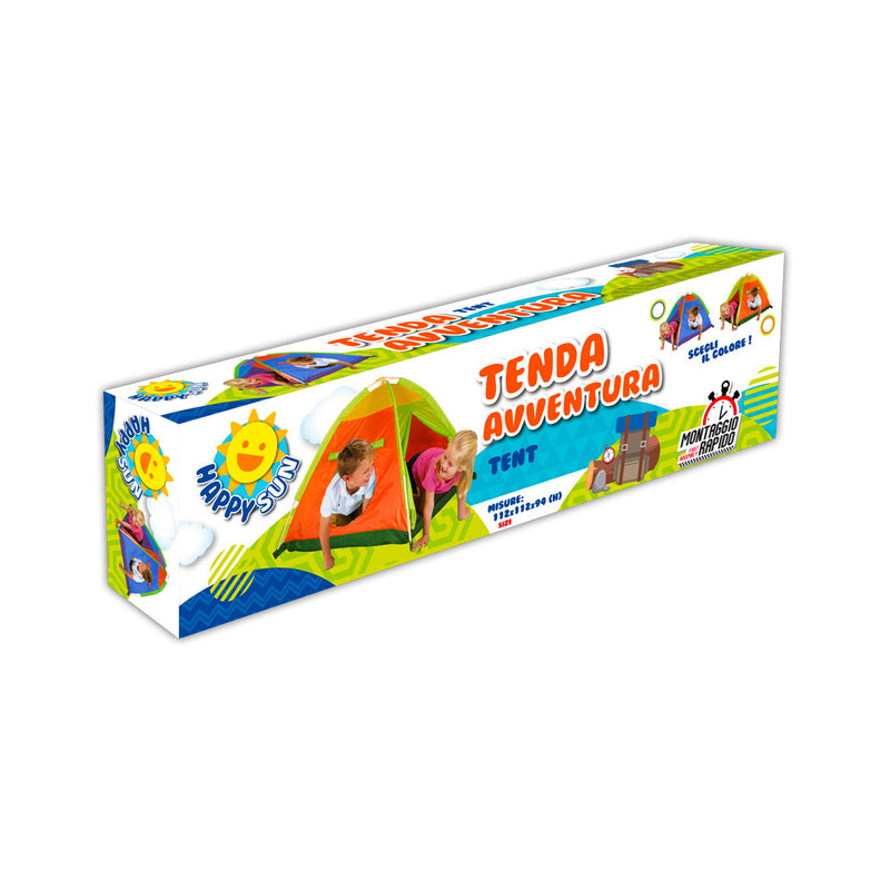 Tenda da Gioco per Bambini 112x112x94 cm Struttura in Plastica Tubolare  Avventura Multicolore – acquista su Giordano Shop