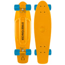 Skateboard con Tavola 57 cm in PP Street Cruizer Azzurro Arancio e Giallo-4