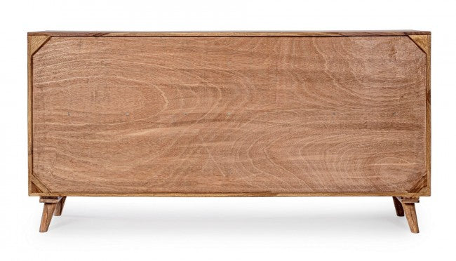 Credenza 4 Ante 177x40x90 cm in Legno Marrone-4