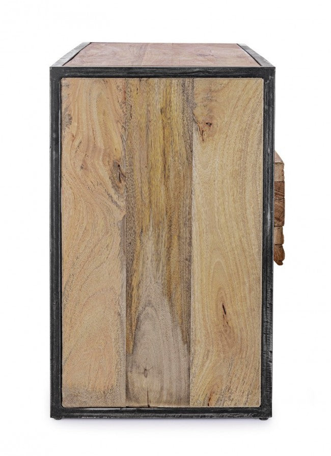 Mobile TV 2 Cassetti 145x40x60 cm in Legno-5