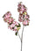 Set 2 Ortensia Artificiale con 2 Fiori Artificiali Altezza 117 cm Rosa