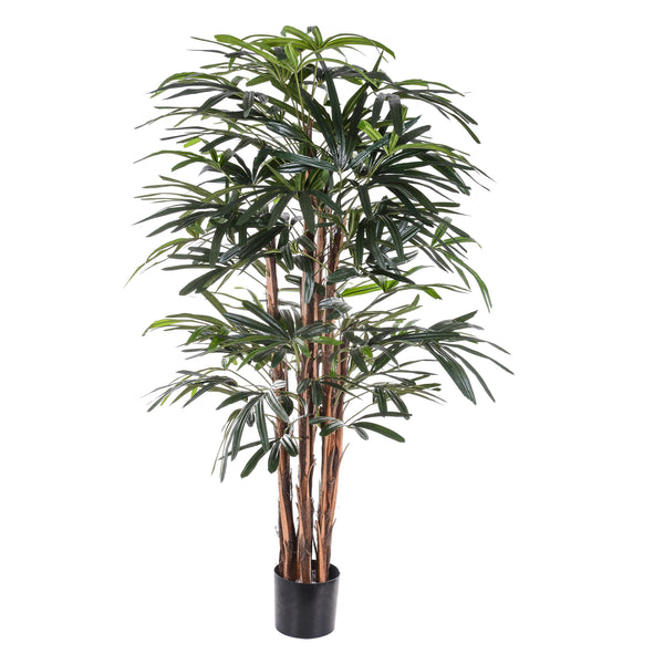 online Rhapis Excelsa Artificiale con Vaso Altezza 155 cm Verde