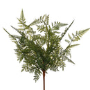 2 Piante Artificiali Boston Fern con 15 Diramazioni Altezza 42 cm Verde-1