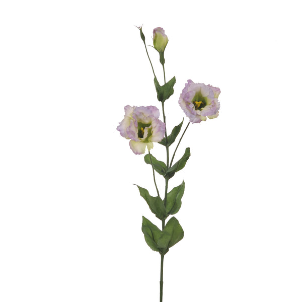 Set 3 Lisianthus Artificiali Composto da 3 Fiori Altezza 82 cm prezzo