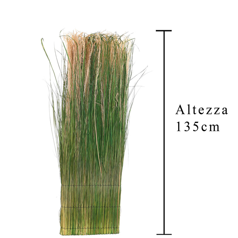 Parete di Erba Artificiale Altezza 135 cm Verde-2