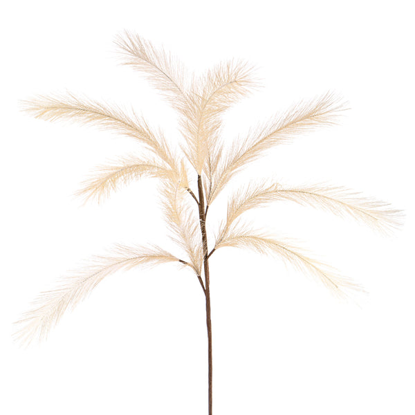 Set 6 Pampas Artificiale con Diramazioni Altezza 65 cm Marrone sconto