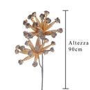 2 Giant Caplume Composto da 2 Fiori Artificiali Altezza 90 cm -2