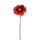 Set 12 Fiori Artificiali di Gerbera Altezza 53 cm Rosso