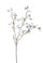 Set 3 Mini Tralcio Artificiale con Fiori Altezza 88 cm Blu