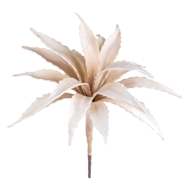 Set 2 Dracena Pianta Artificiale Foam Altezza 65 cm Beige sconto