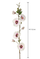 Ramo Artificiale di Malva Altezza 112 cm -2