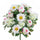 Set 2 Bouquet Artificiale Rose/Gerbera per 16 Fiori Beige