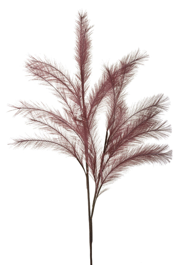 Set 3 Pampas Artificiale con 24 Diramazioni Altezza 115 cm Rosa sconto