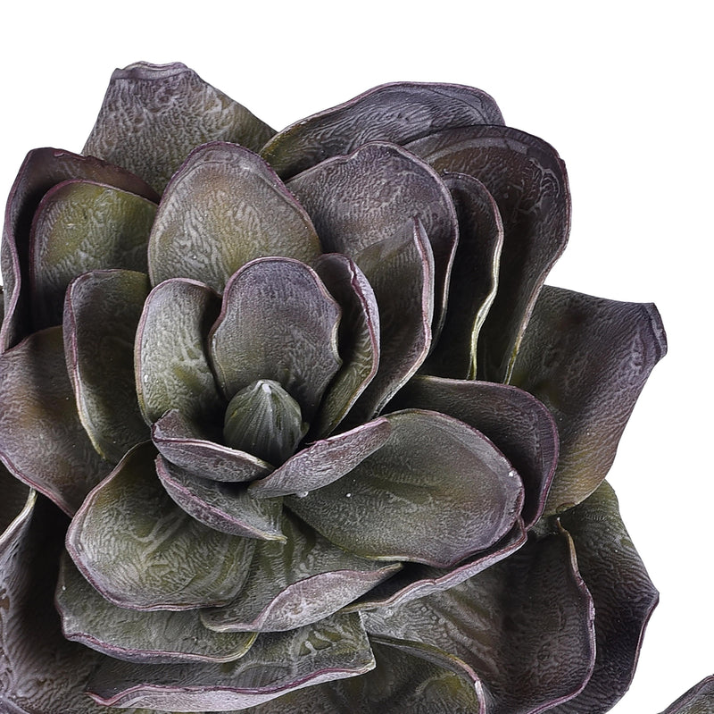 Succulent Artificiale Composto da 2 Fiori Artificiali Altezza 77 cm Verde-3