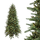 Albero di Natale Artificiale 230 cm 2818 Rami e Led Abete Verde-1