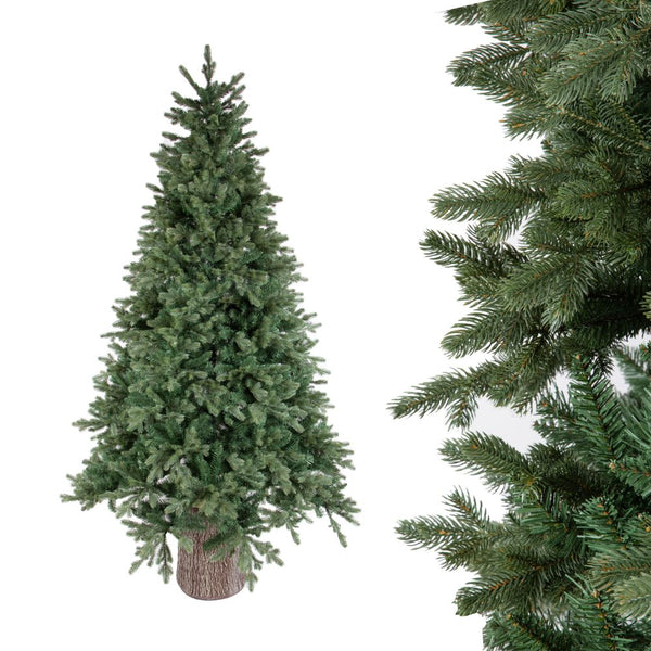 Albero di Natale Artificiale 215 cm 1038 Rami con Tronco Abete Verde acquista