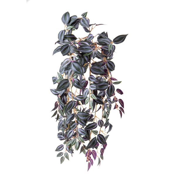 acquista Set 2 Cadente Mini Tradescantia Artificiale con 302 Foglie H50 cm