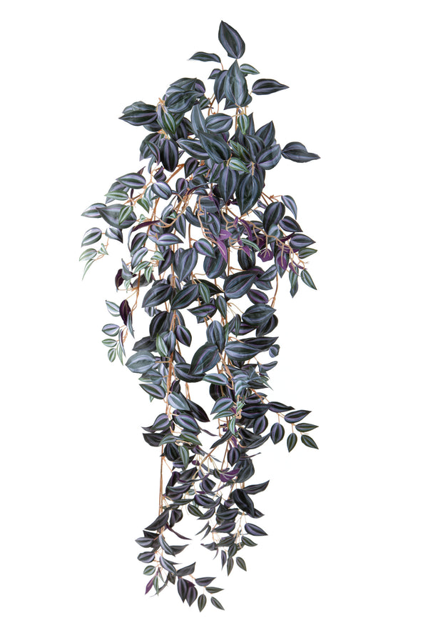 online Cadente Mini Tradescantia Artificiale con 498 Foglie H90 cm