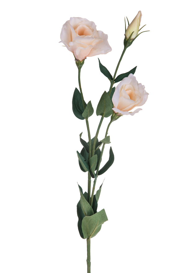 Set 6 Lisianthus Artificiali con Fiori Altezza 75 cm sconto