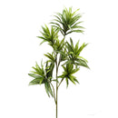 Dracena Artificiale con 141 Foglie Altezza 83 cm Verde-1