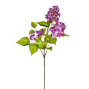 2 Lillà Artificiali Composto da 3 Fiori Altezza 76 cm Viola-1