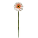 6 Fiori Artificiali di Gerbera Altezza 63 cm Rosa-1