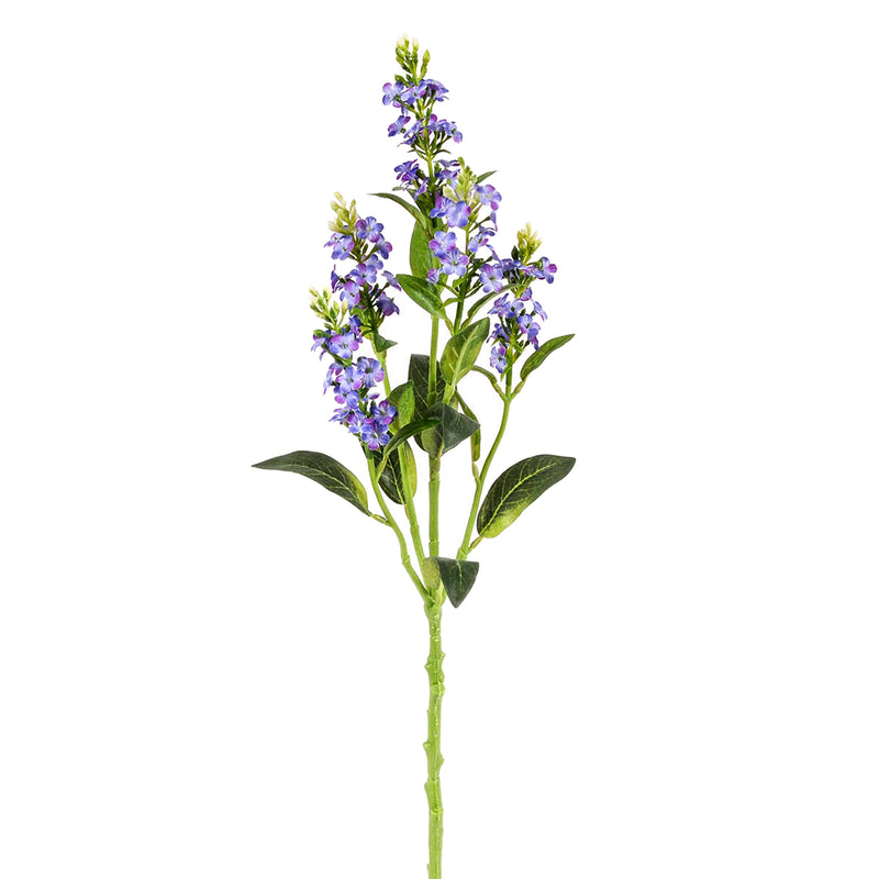 4 Rami Artificiali di Bidens Composto da 5 Fiori Altezza 62 cm Blu-1