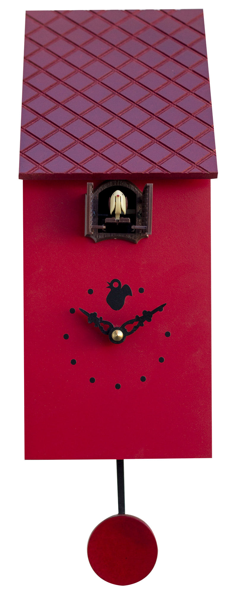 Orologio a Cucù da Parete 13x30x12 cm Pirondini Italia Portofino Rosso  Carminio – acquista su Giordano Shop