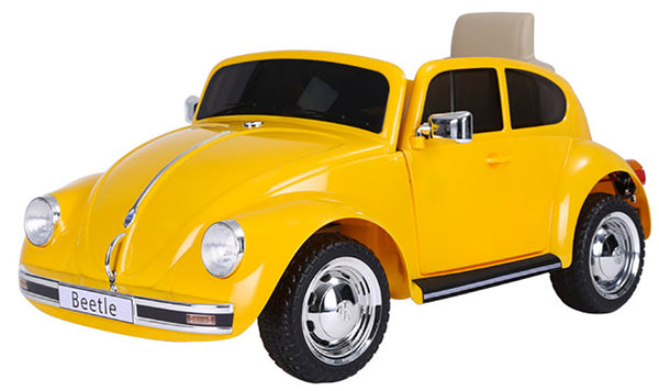 prezzo Macchina Elettrica per Bambini 12V Maggiolone Beetle Giallo