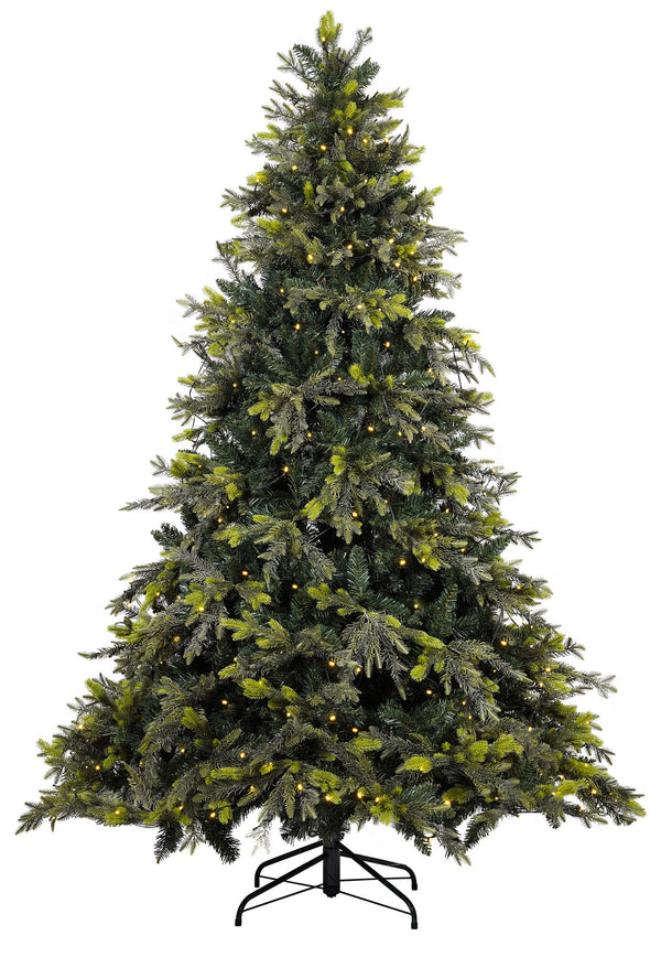 Albero di Natale Artificiale 210 cm 67 Rami Pino del Gargano Verde sconto