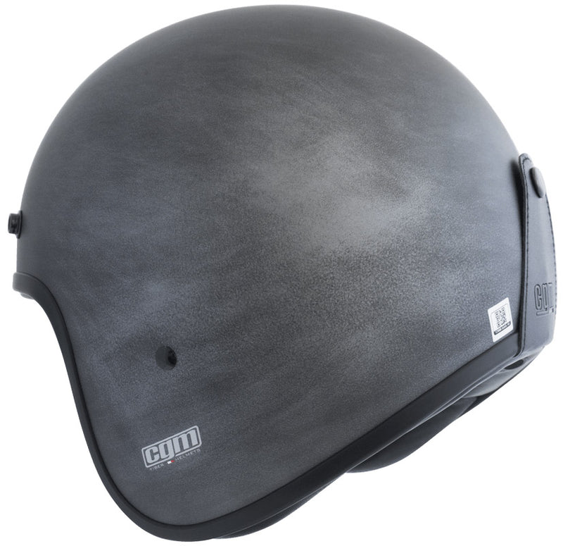 Casco Jet per Scooter CGM Challenge 170W Grigio Opaco Varie Misure-2