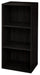 Libreria 3 ripiani 40x29x89 cm in Legno Wengè