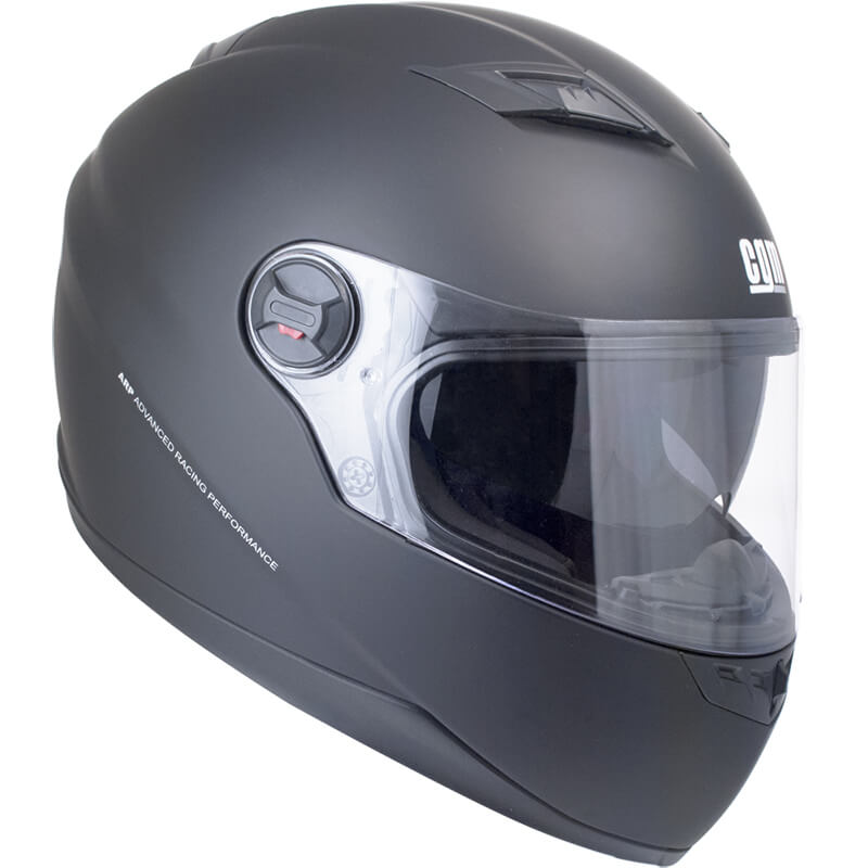 Casco Integrale per Scooter Visiera Lunga CGM San Francisco 308A Nero Opaco Varie Misure-1