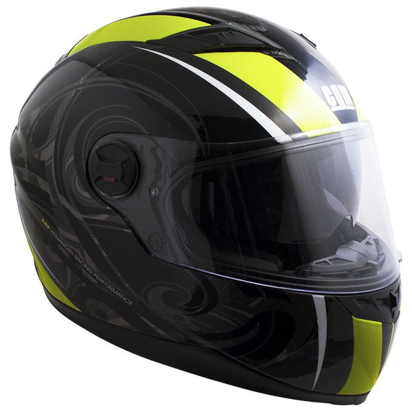 Casco Integrale per Scooter Visiera Lunga CGM Los Angeles 308G Giallo Fluo Varie Misure acquista