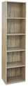 Libreria 5 ripiani 40x29x172 cm in Legno Rovere