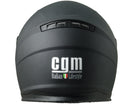 Casco Integrale per Scooter Visiera Lunga CGM Lunar 315A Nero Opaco Varie Misure-2