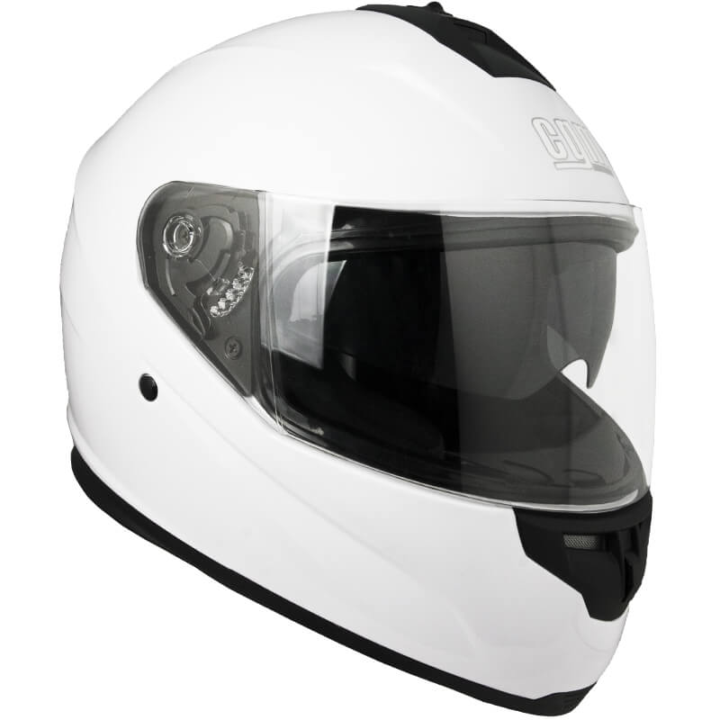 Casco Integrale per Scooter Visiera Lunga CGM Lunar 315A Bianco Varie Misure-1