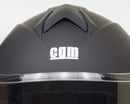 Casco Integrale per Scooter Visiera Lunga CGM Tokyo 301A Nero Opaco Varie Misure-5