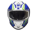 Casco Integrale per Scooter Visiera Lunga CGM Suzuka 301G Blu Opaco Varie Misure-4