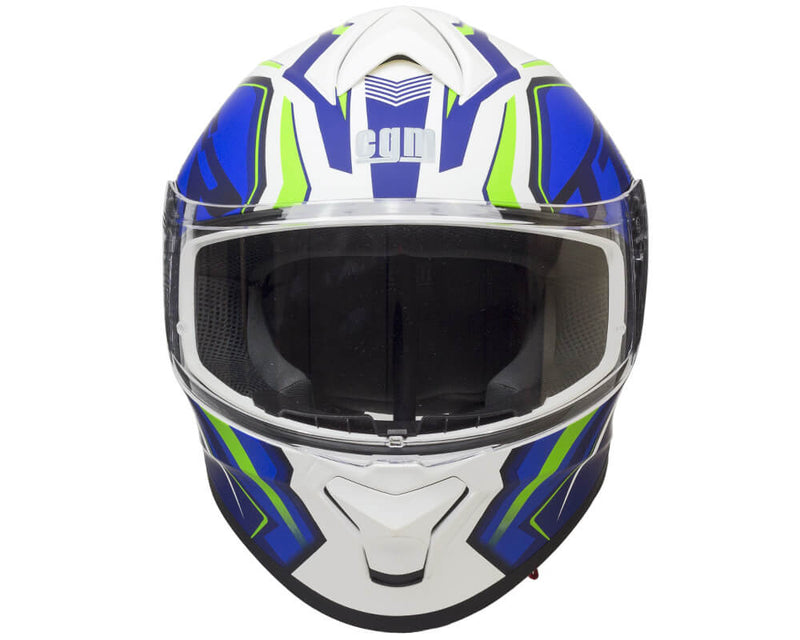 Casco Integrale per Scooter Visiera Lunga CGM Suzuka 301G Blu Opaco Varie Misure-4