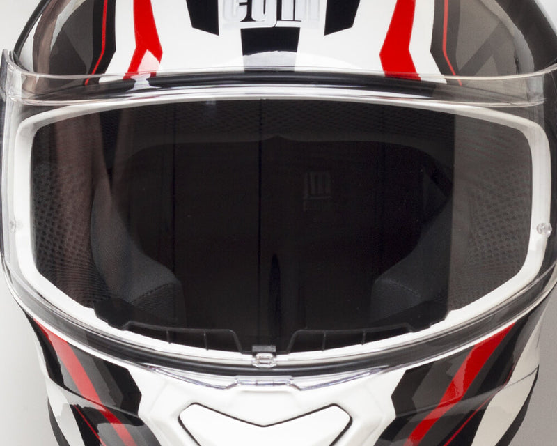 Casco Integrale per Scooter Visiera Lunga CGM Suzuka 301G Bianco Varie Misure-5