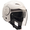 Casco Jet per Scooter Visiera Lunga CGM Illinois 129A Bianco Varie Misure-1