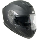 Casco Integrale per Scooter Visiera Lunga CGM Osaka 506A Nero Opaco Varie Misure-1