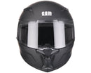 Casco Integrale per Scooter Visiera Lunga CGM Valencia 307A Nero Opaco Varie Misure-4