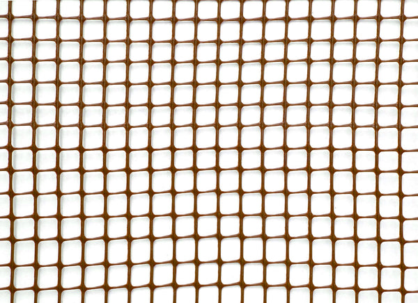Rete Quadra da Giardino 10mm in Plastica 1x30m Rama Mirror Marrone online