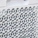 Deumidificatore d'Aria Portatile 28x20x50,5 cm 12 Litri 180W Bianco-9