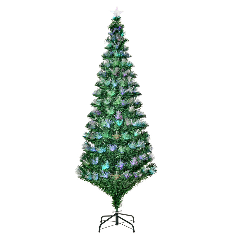 Albero di Natale Artificiale 180 cm in Fibra Ottica Foltissimo 230