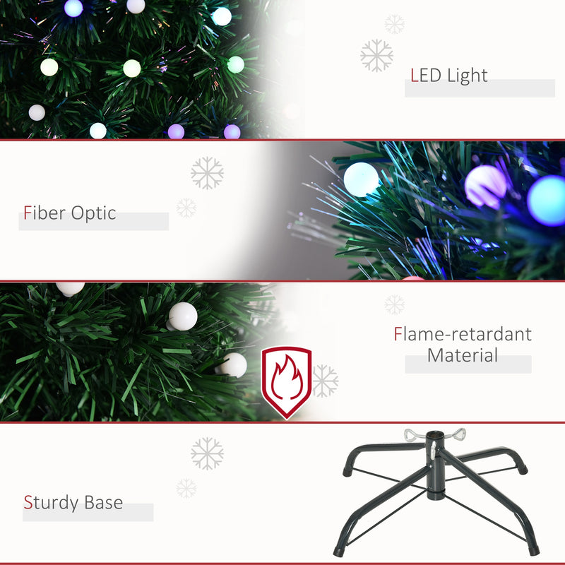 Albero di Natale Artificiale 180 cm in Fibra Ottica Foltissimo 230 LED –  acquista su Giordano Shop