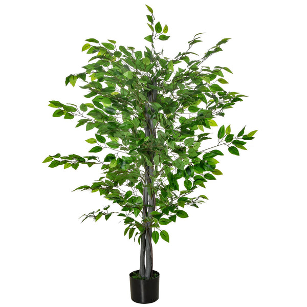 prezzo Pianta Artificiale di Ficus H135 cm con Vaso Verde